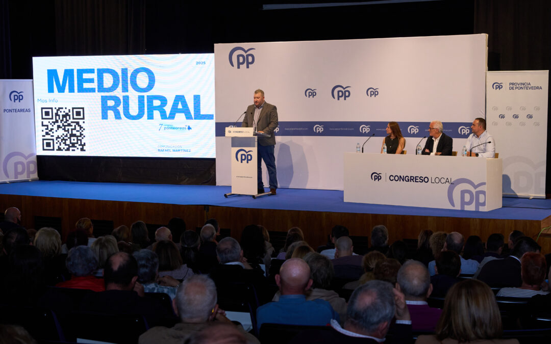 Rafa Martínez destaca os avances do PP en Ponteareas e a importancia de fortalecer as parroquias