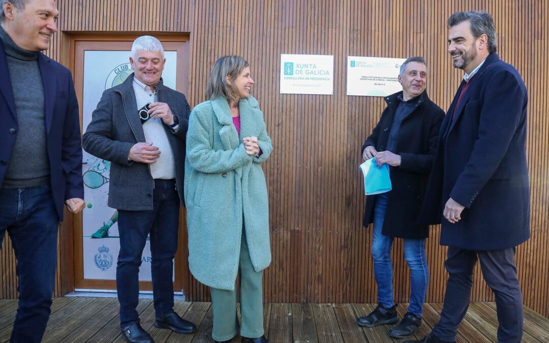 OS VESTIARIOS DAS PISTAS DE TENNIS DA FREIXA XA SON UNHA REALIDADE