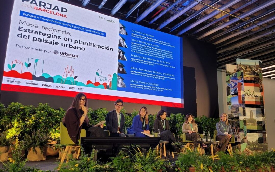 Compartimos a nosa experiencia en planificación da paisaxe urbana no foro internacional PARJAP 2026