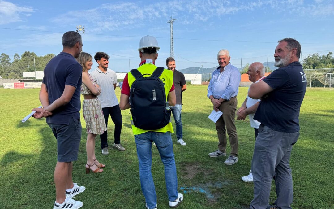 COMEZAN AS OBRAS DE MELLORA DO CAMPO DE FÚTBOL DO SPORTING CLUB SAN MATEO