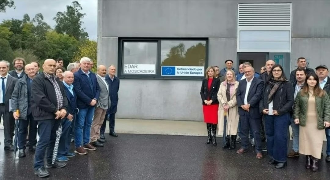 PONTEAREAS DÁ UN PASO ADIANTE COA NOVA DEPURADORA MUNICIPAL DA MOSCADEIRA