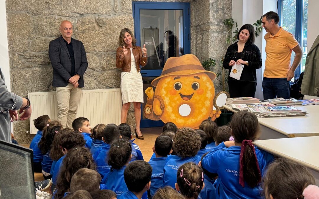 PRESENTAMOS A «ROSQUI», A NOVA MASCOTA DO MUSEO MUNICIPAL DE PONTEAREAS