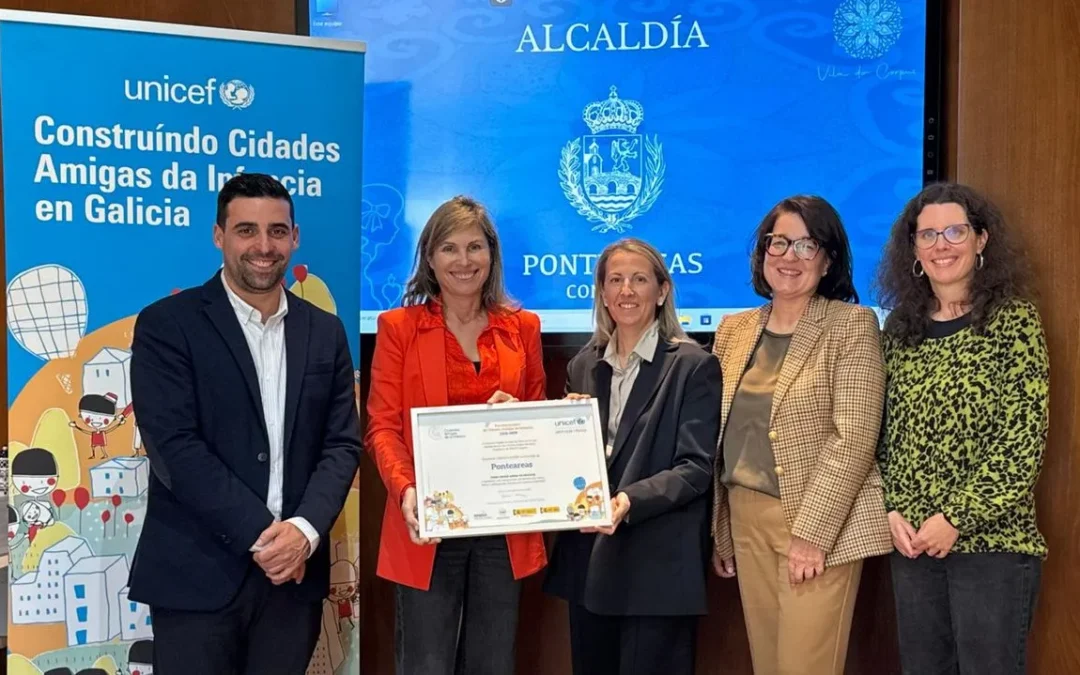 Ponteareas, Ciudad Amiga de la Infancia hasta 2029